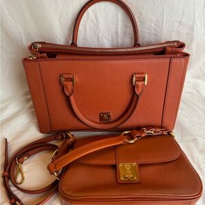 💯Guaranteed Authentic MCM Crossbody and Shoulder Bag Bundle 🥀FIRM PRICE🥀